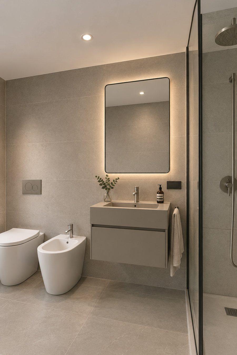 Badezimmer nach dem Virtual Staging
